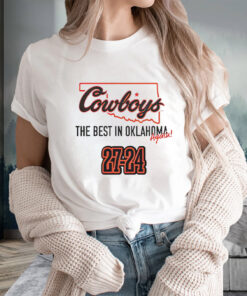 State Cowboys The Best In Oklahoma Again T-Shirtt