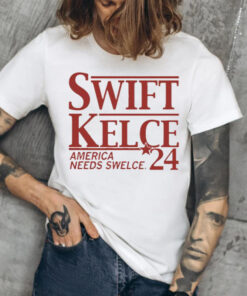 Swift Kelce America Needs Swelce ’24 T-Shirts