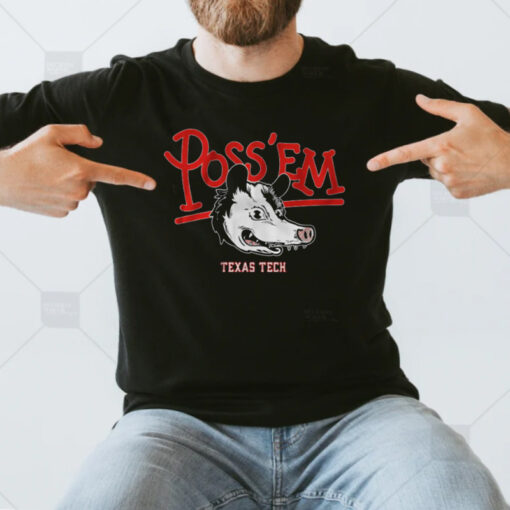 TEXAS TECH FOOTBALL RALLY POSSUM T-Shirts