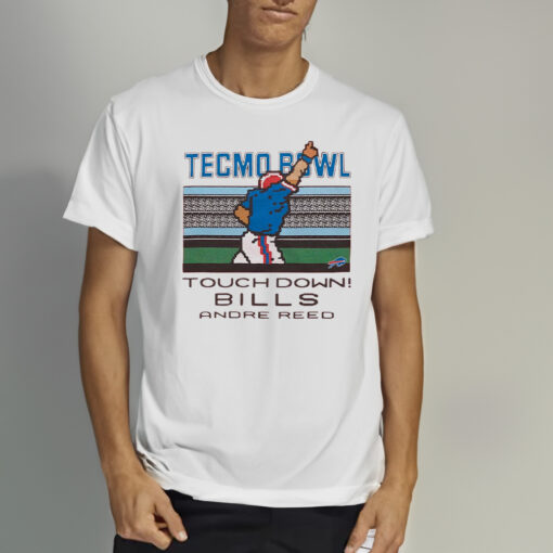 Tecmo Bowl Bills Andre Reed Shirt