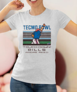 Tecmo Bowl Bills Andre Reed Shirts