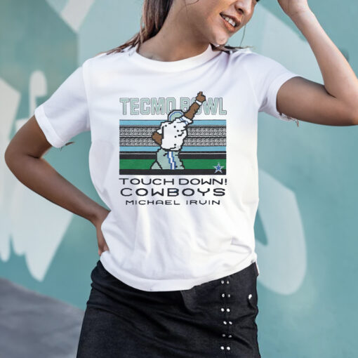 Tecmo Bowl Cowboys Michael Irvin T-Shirts