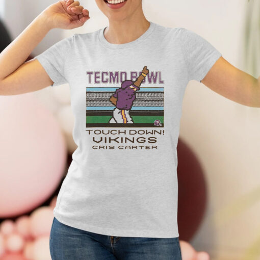 Tecmo Bowl Vikings Cris Carter Shirt