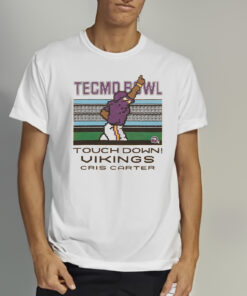 Tecmo Bowl Vikings Cris Carter Shirts