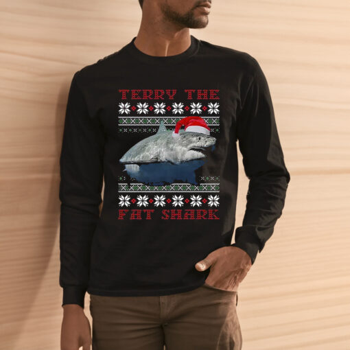 Terry The Fat Shark Christmas Sweatshirt Shirt