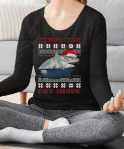 Terry The Fat Shark Christmas Sweatshirt Shirts