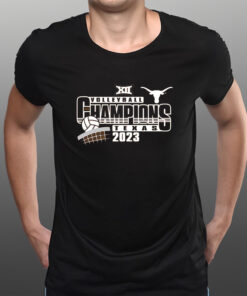 Texas Longhorns 2023 Women’s Volleyball Regular Season Champions Locker Room T-Shirtt