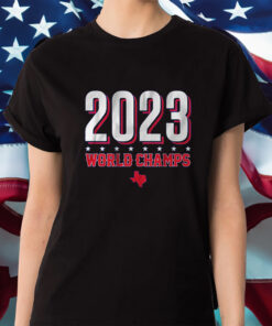 Texas World Champions Banner Shirt