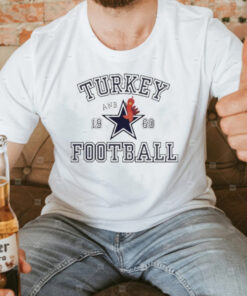 Thanksgiving Dallas Turkey And Football TShirt