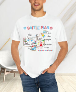 The Battle Plan Ugly Chicago T-Shirtt