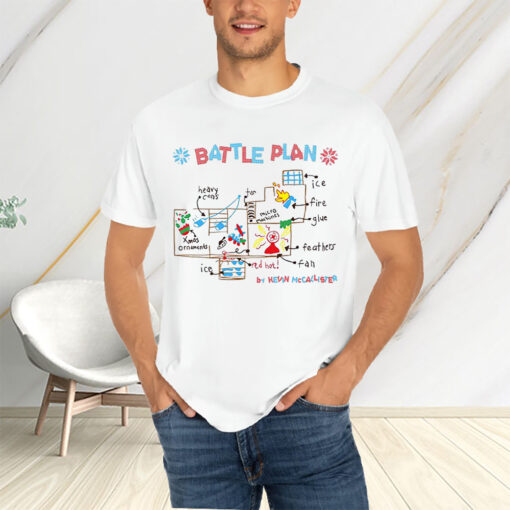 The Battle Plan Ugly Chicago T-Shirtt