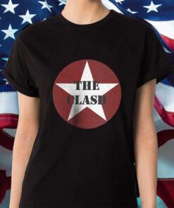 The Clash Star Logo Amplified Vintage Shirts