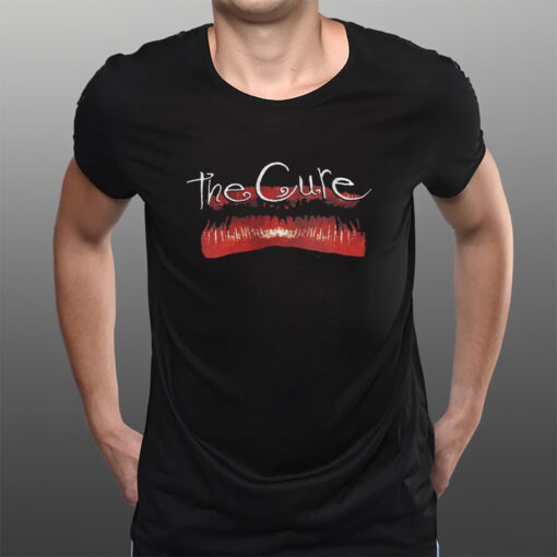 The Cure Lips Amplified Vintage T-Shirts