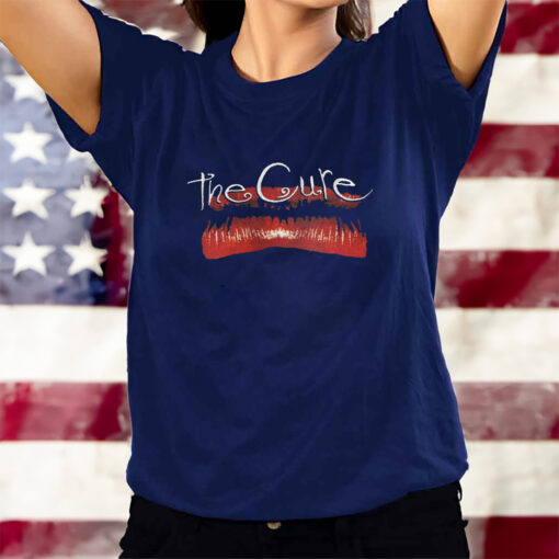 The Cure Lips Amplified Vintage T-Shirtt