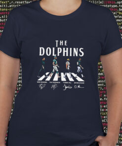 The Dolphins Abbey Road Players 2023 Signatures TShirt