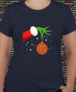 The Grinch Christmas Ornament Chicago Bears TShirt