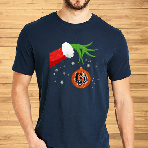 The Grinch Christmas Ornament Cincinnati Bengals Shirts