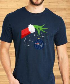 The Grinch Christmas Ornament New England Patriots Shirts