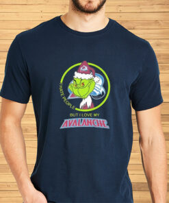 The Grinch I Hate People But I Love My Colorado Avalanche Shirt