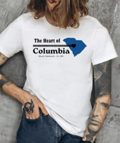 The Heart Of Columbia Bluetile Skateboards Est. 2001 Shirts