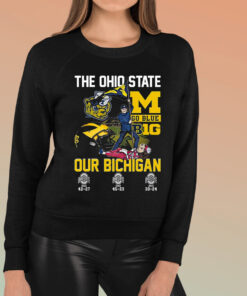 The Ohio State Go Blue B1g Our Bichigan T-Shirt