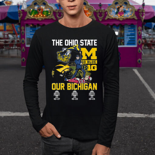 The Ohio State Go Blue B1g Our Bichigan TShirt