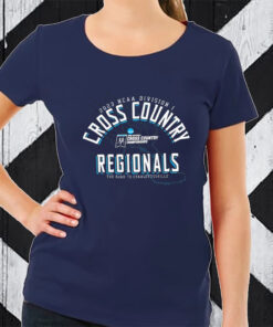 The Road To Charlottesville 2023 NCAA Division I Cross Country Regionals TShirt