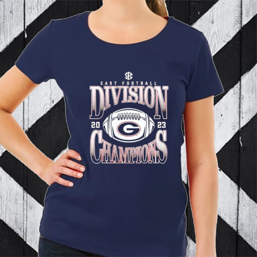 The University Of Georgia 2023 SEC East Division Champions TShirt