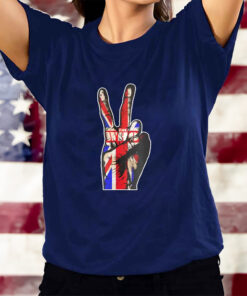 The Who Union Jack Hand Amplified Vintage T-Shirts