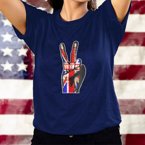 The Who Union Jack Hand Amplified Vintage T-Shirts