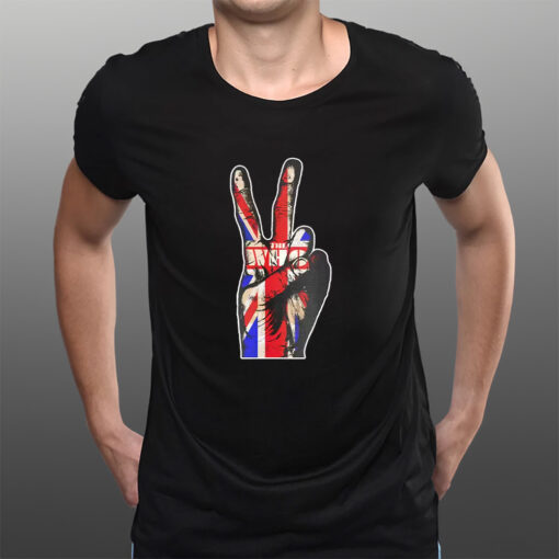 The Who Union Jack Hand Amplified Vintage T-Shirtt