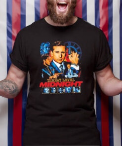 Threat Level Midnight Retro Vintage T-Shirt