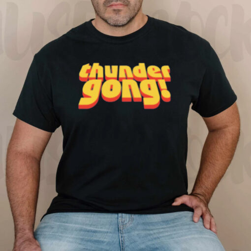 Thunder Gong 2023 logo TShirt