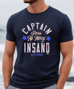 Top Rope Tuesday Limited Edition Captain Insano No Mercy Shirts