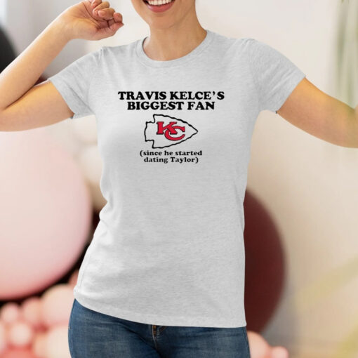 Travis Kelce’s Biggest Fan Since He Started Dating Taylor Shirts