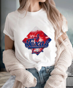 Trending Texas Baseball Diamond Design T-Shirts