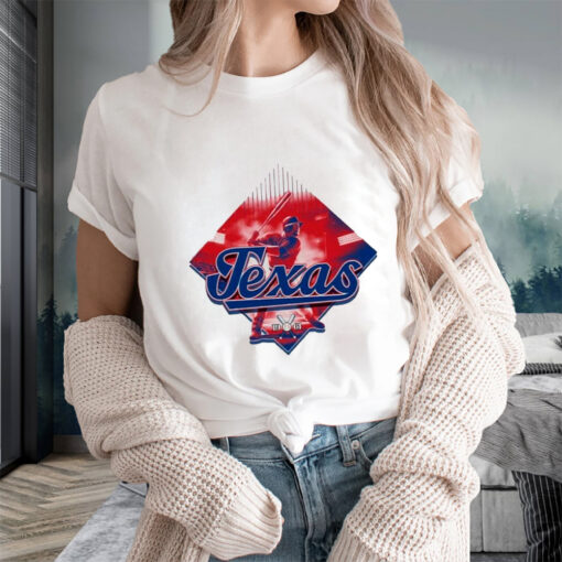 Trending Texas Baseball Diamond Design T-Shirts