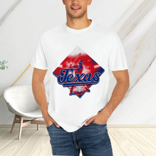 Trending Texas Baseball Diamond Design T-Shirtt