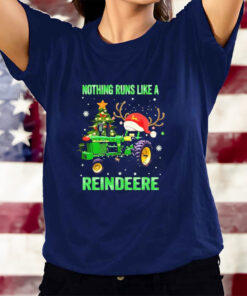 Truck Nothing Runs Like A Reindeere Christmas Sweater T-Shirtt