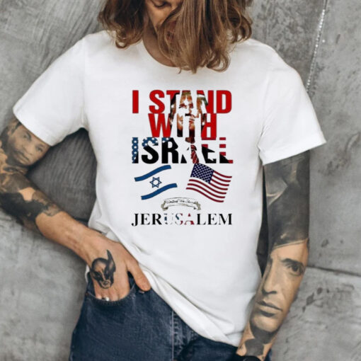 Trump I Stand With Israel Jerusalem TShirt