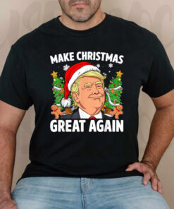 Trump Make Christmas Great Again Ugly Christmas TShirt