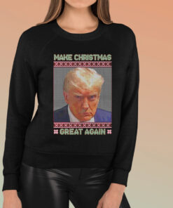 Trump Mugshot Make Christmas Great Again Sweater T-Shirt