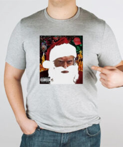 Trump Santa Mugshot Tacky Christmas Shirts