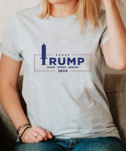 Trump Warp Speed Ahead 2024 T-Shirts