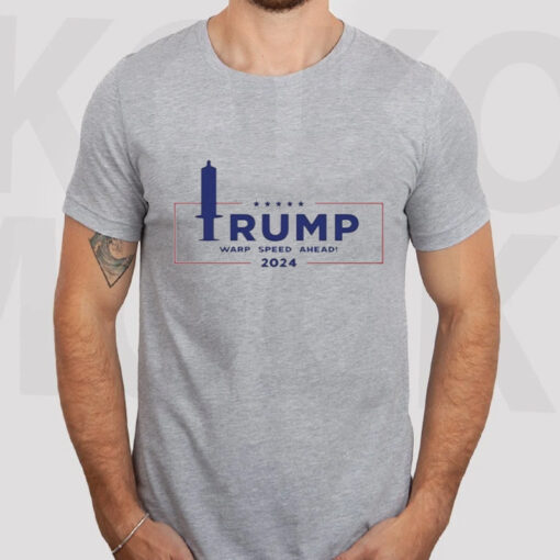 Trump Warp Speed Ahead 2024 T-Shirtt