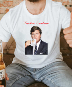 Tucker Carlson Drink T-Shirt