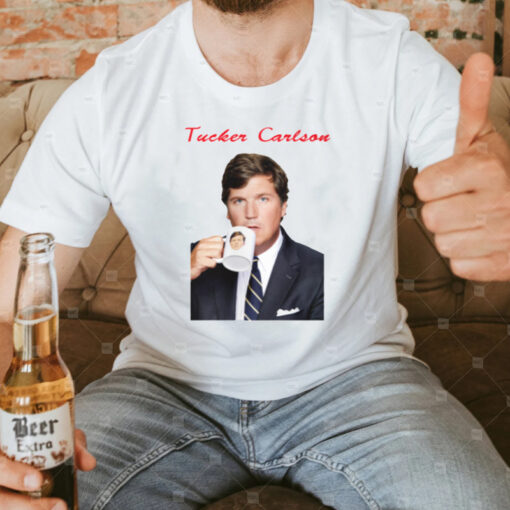 Tucker Carlson Drink T-Shirt