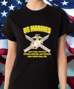 US Marines High Speed, Low Drag Teflon Coated, Air Cooled And Chow Hall Fed Shirts