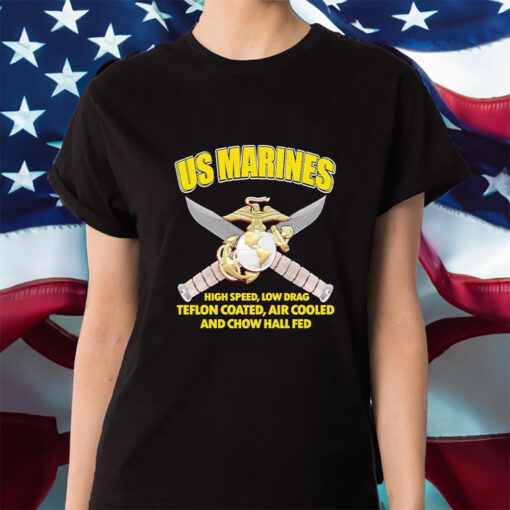 US Marines High Speed, Low Drag Teflon Coated, Air Cooled And Chow Hall Fed Shirts