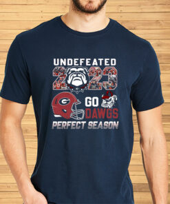 Undefeated 2023 Georgia Bulldogs Go Dawgs Perfect Season Shirts